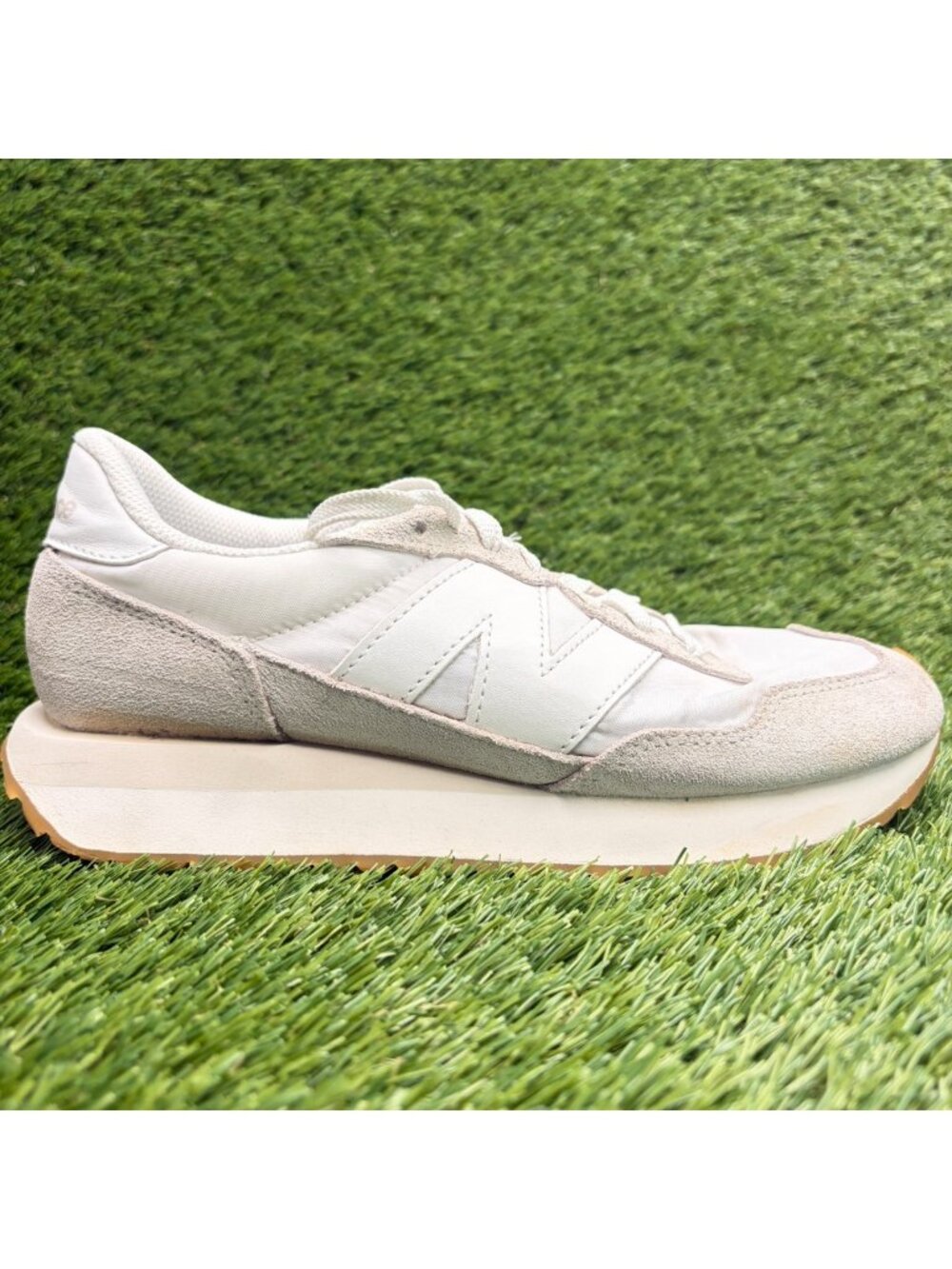 New Balance 237 Womens Size 9 Nimbus Cloud White Athletic Running Shoes Sneakers